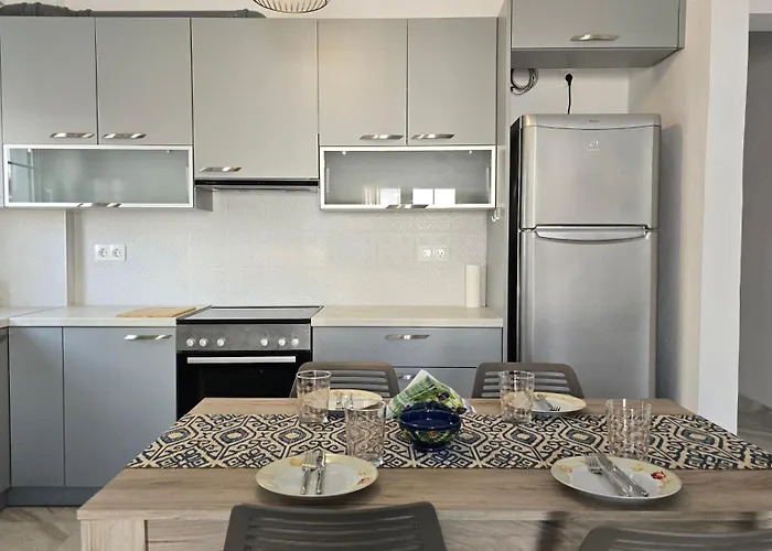 Apartmán Beta-comfortable 100m From The By Optimum Link Paralía