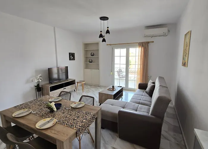 Apartmán Beta-comfortable 100m From The By Optimum Link Paralía