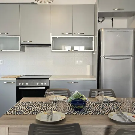 公寓 Beta-comfortable 100m From The By Optimum Link Paralía