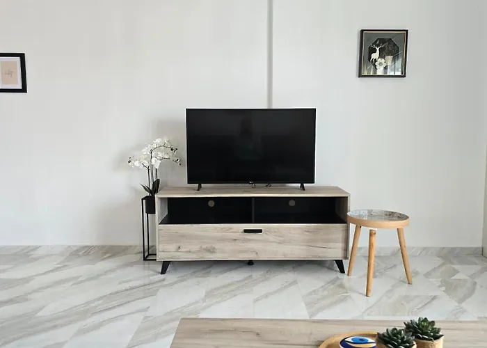 公寓 Beta-comfortable 100m From The By Optimum Link Paralía